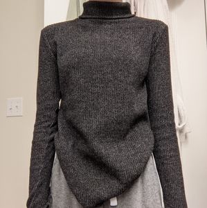 Knit grey mossimo turtle neck